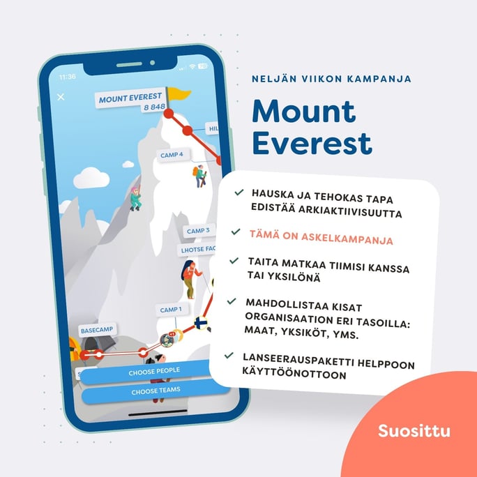 Mount Everest askelkampanja