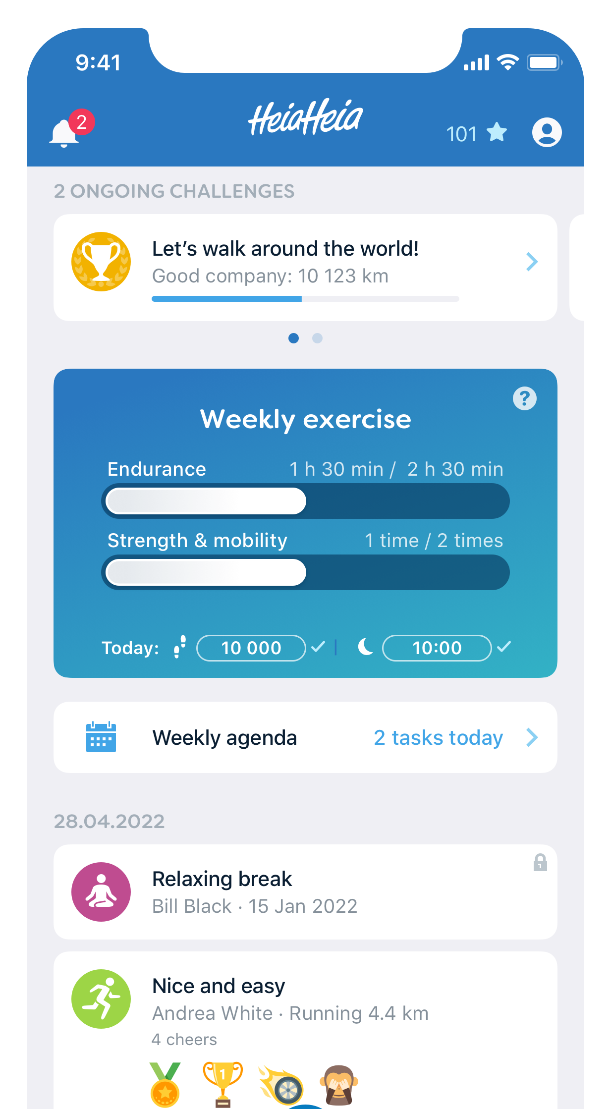HeiaHeia Application