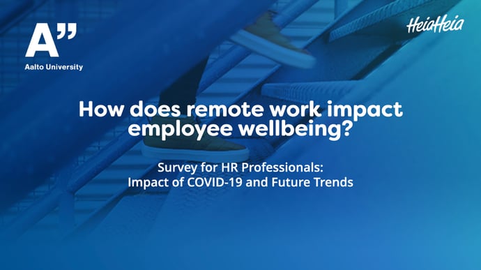 How remote work changed employee wellbeing