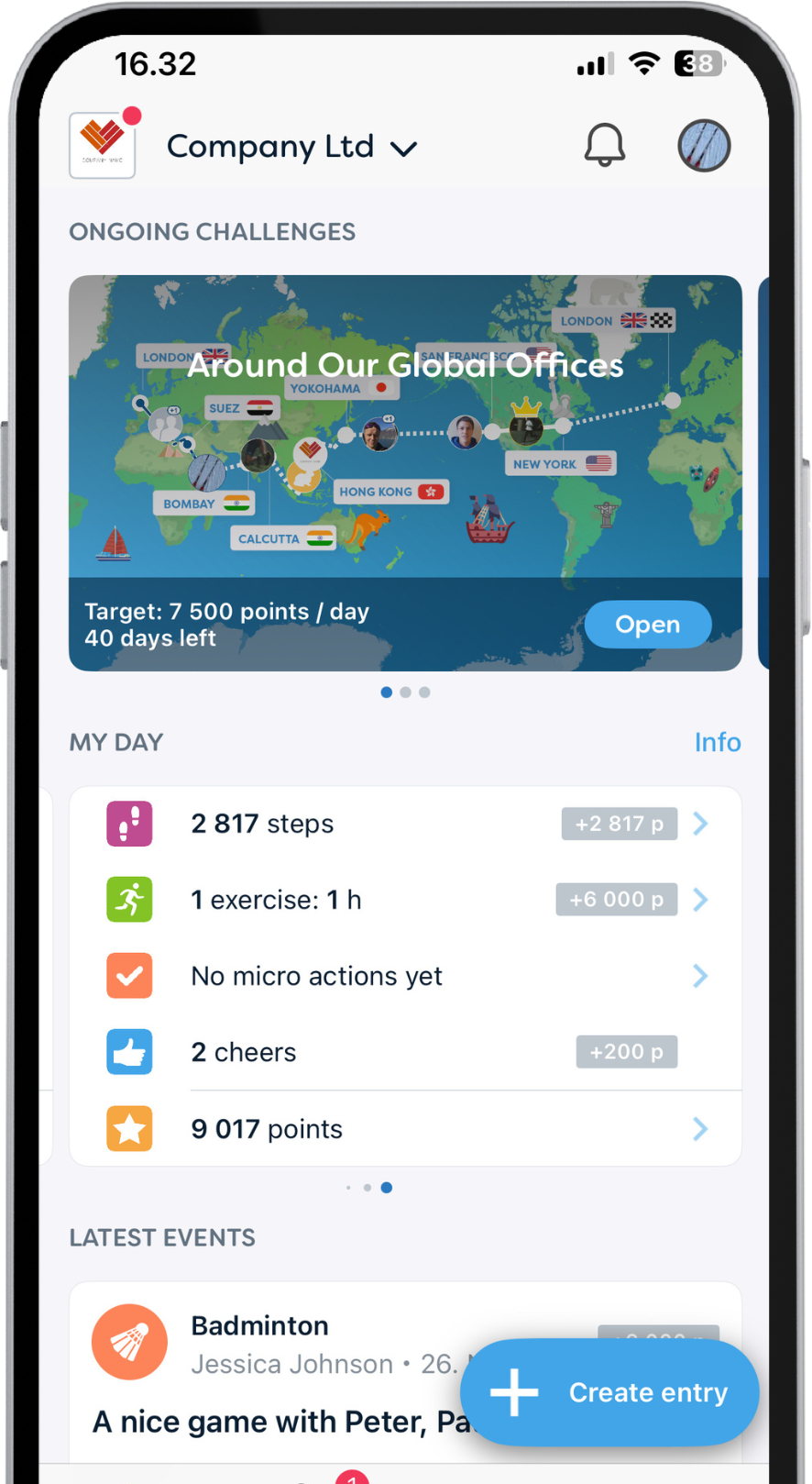 Run Corporate Wellness Challenges with HeiaHeia