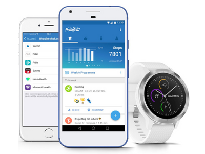 Mockup with mobile and device